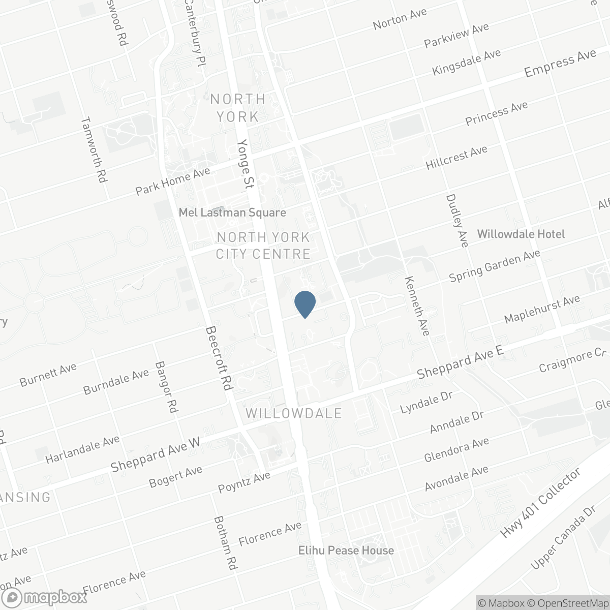 2805 - 18 SPRING GARDEN AVENUE, Toronto, Ontario M2N 7M2